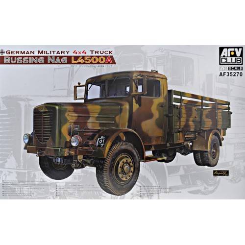 Бронетехника и артиллерия Немецкий грузовик Bussing NAG L4500A