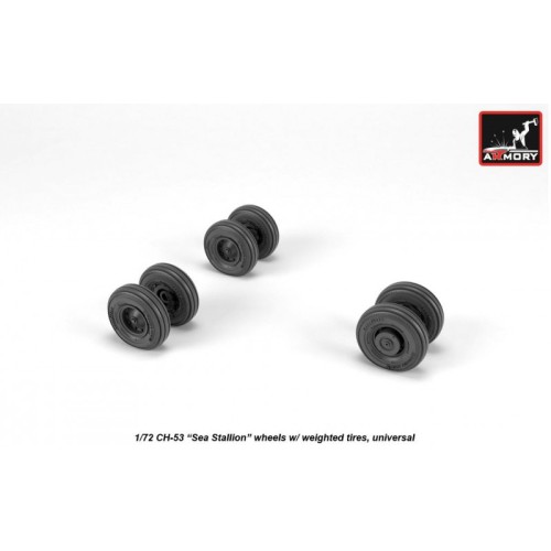Наборы деталировки Колеса для вертолета CH-53 "Sea Stallion" 1:72
