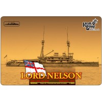 Броненосець HMS Lord Nelson Battleship, 1908 (Корпус по ватерлінію)