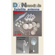 Аксессуары для диорамы. Спутниковая антенна 6 шт.