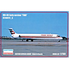 Авиалайнер MD-80 "TWA", ранняя версия