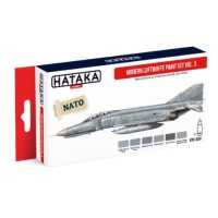 Набор красок Современные цвета Немецких ВВС ч. 3, 6 шт.