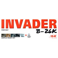 Набор красок для Invader B-26K (и других самолетов Вьетнама), 6 шт.