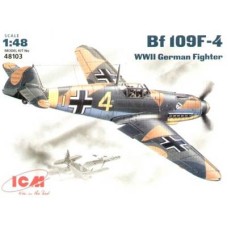 Немецкий истребитель Messerchmitt Bf-109 F4