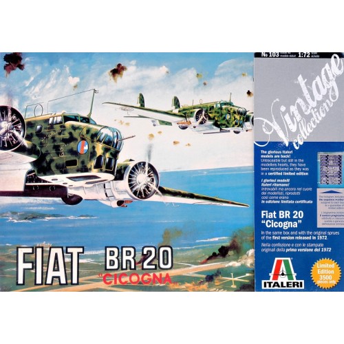 Літаки Бомбардировщик Fiat BR 20 "Cicogna"