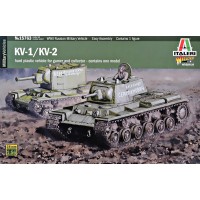 Танки КВ-1/КВ-2 (две модели в наборе)