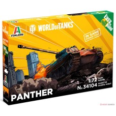 Мир Танков - Немецкий средний танк "Пантера" (Сборка без клея)