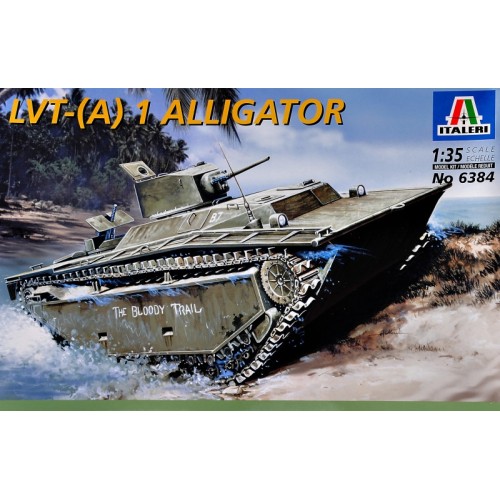 Бронетехніка та артилерія Гусеничная десантная машина LVT - (A) 1 "Alligator"