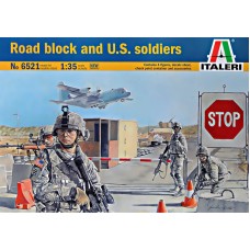 Блокпост с американскими солдатами