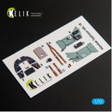 Декаль для модели самолета Hawker Typhoon Mk.IB (интерьер), (Airfix)