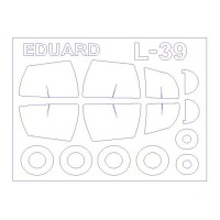 Маска для модели самолета Aero L-39 "Albatros" (Eduard)