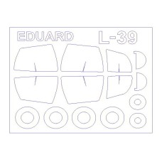 Маска для модели самолета Aero L-39 "Albatros" (Eduard)
