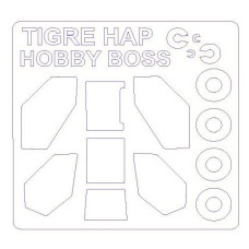 Маска для модели вертолета Tigre Hap (Hobby Boss)