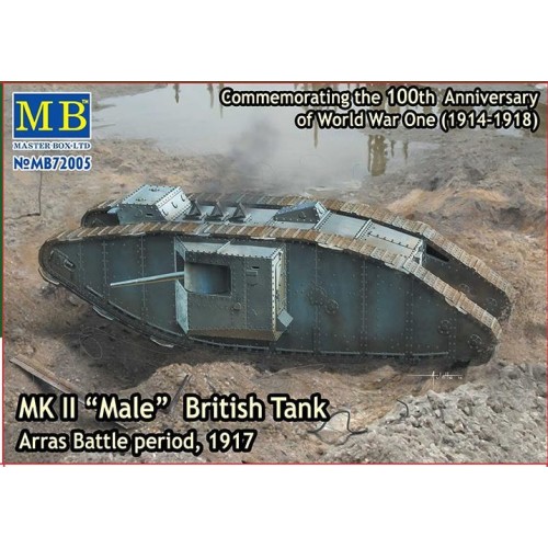 Бронетехніка та артилерія Британский танк Mk II "Male"