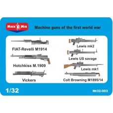 Пулеметы времен первой мировой войны