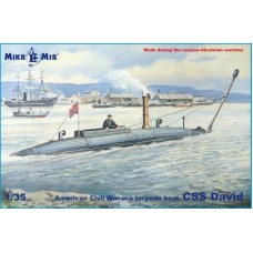 Торпедный катер CSS David времен гражданской войны в США