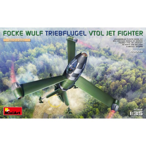 Літаки Реактивный Истребитель Вертикального Взлета Focke Wulf Triebflugel