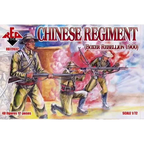 Фігури та мініатюри Chinese Regiment, Boxer Rebellion 1900 (RB72032) Масштаб: 1:72