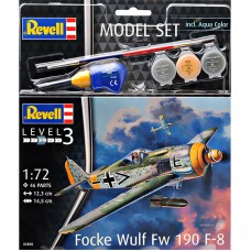 Подарочный набор с моделью истребителя Focke Wulf Fw190 F-8