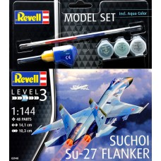 Подарочный набор c моделью самолета Су-27 Flanker