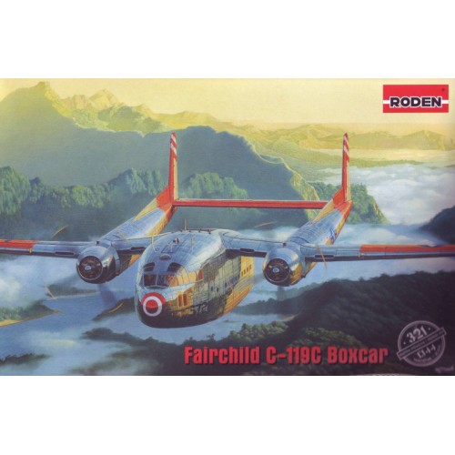 Літаки Военно-транспортный самолет Fairchild C-119С Boxcar