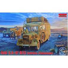 Немецкий штабной автобус Opel Blitz 3.6 – 47 Omnibus Stabswagen