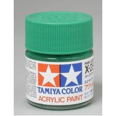 Акриловая краска 10мл Mini X-28 парковый зеленый (глянцевая)