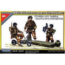 Британские парашютисты на велобайках, 2 МВ