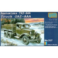 UM317 GAZ-AAA WW2 Soviet truck