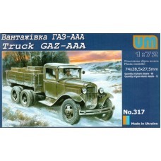 UM317 GAZ-AAA WW2 Soviet truck