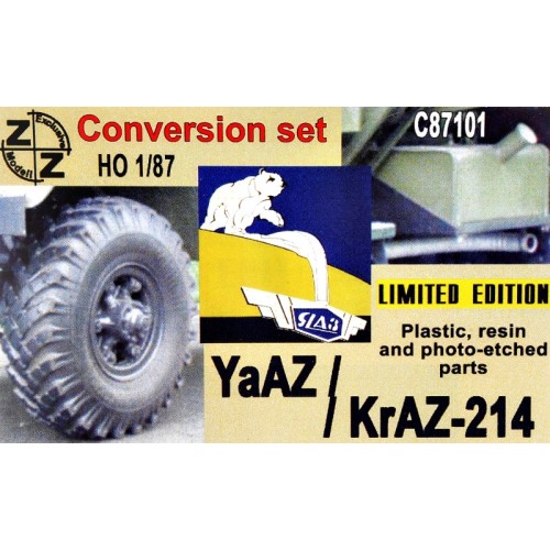 Набори деталіровки Конверсионный набор для автомобиля ЯАЗ/КрАЗ-214