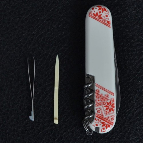 Ножі та мультитули Victorinox Складаний ніж Victorinox SPARTAN UKRAINE 1.3603.7_T0051r