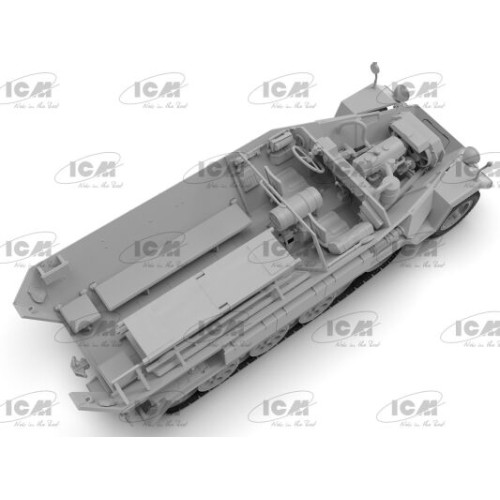 Sd.Kfz.251/8 Ausf.A "Krankenpanzerwagen" Немецкий санитарный автомобиль Второй мировой войны
