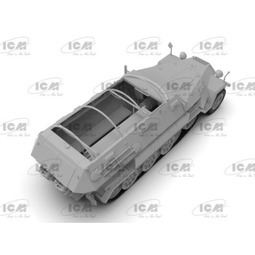 Sd.Kfz.251/8 Ausf.A "Krankenpanzerwagen" Немецкий санитарный автомобиль Второй мировой войны