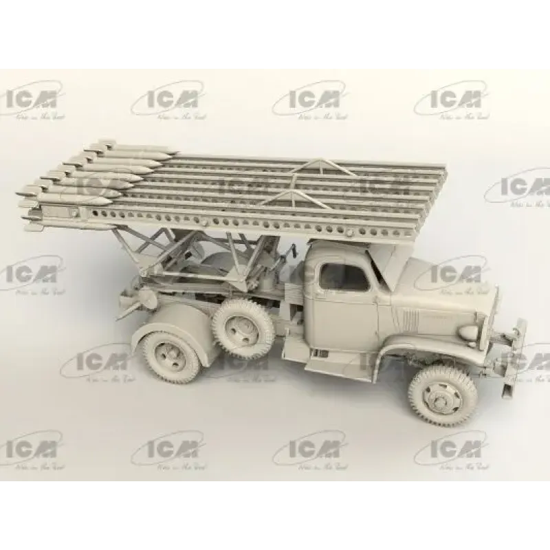 Советская боевая машина BM-13-16 на базе G7107