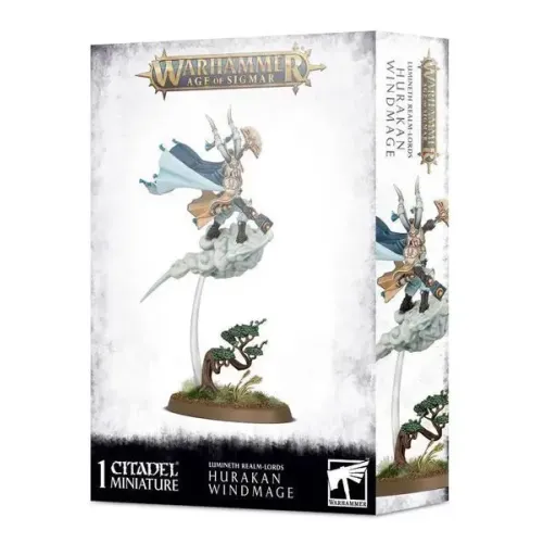 Миниатюра AGE OF SIGMAR: LUMINETH REALM-LORDS - HURAKAN WINDMAGE_st