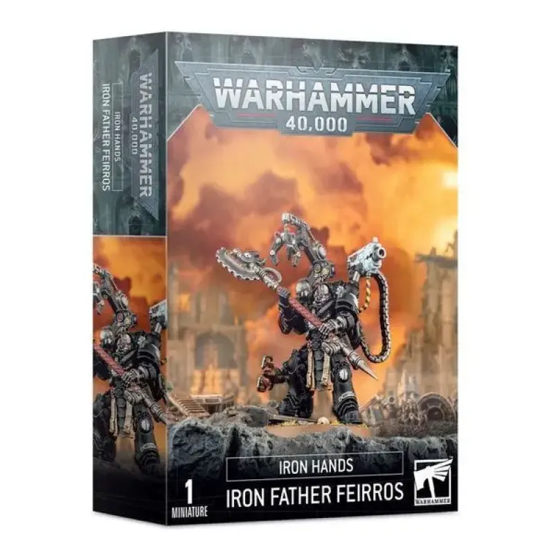 Миниатюра WARHAMMER 40000: IRON HANDS - IRON FATHER FEIRROS