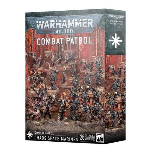 Набір мініатюр WARHAMMER 40000: COMBAT PATROL - CHAOS SPACE MARINES