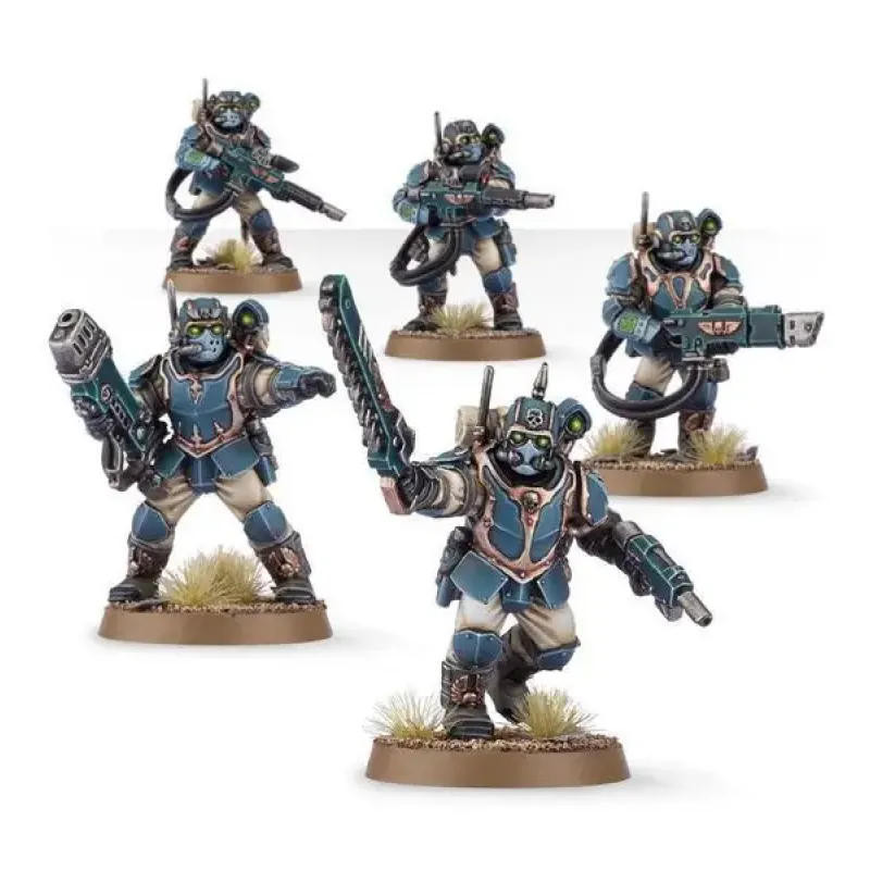 Набір мініатюр WARHAMMER 40000: ASTRA MILITARUM - TEMPESTUS SCIONS
