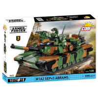 Конструктор COBI Танк M1A2 SEP v3 Абрамс, 1017 деталей