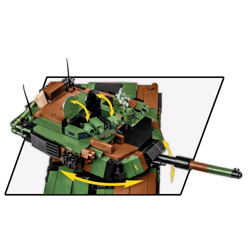 Конструктор COBI Танк M1A2 SEP v3 Абрамс, 1017 деталей