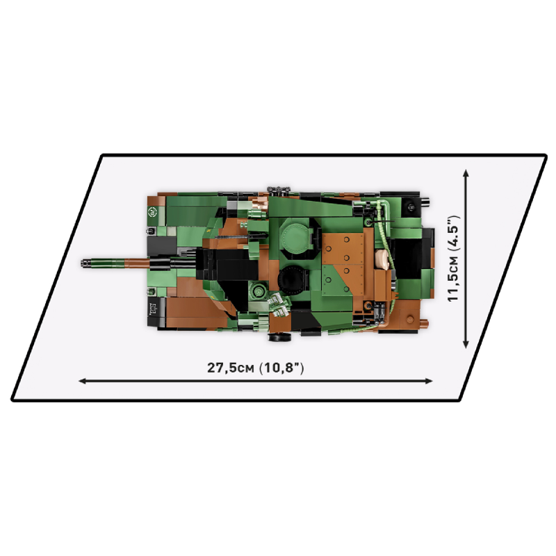 Конструктор COBI Танк M1A2 SEP v3 Абрамс, 1017 деталей