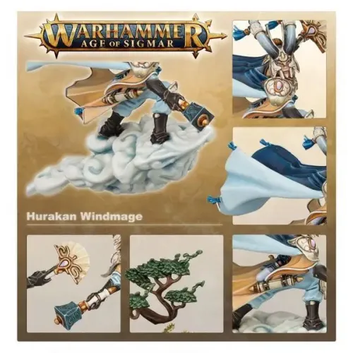 Миниатюра AGE OF SIGMAR: LUMINETH REALM-LORDS - HURAKAN WINDMAGE_st
