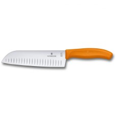 Ніж-сантоку Victorinox SWISS CLASSIC 17см помаранч 6.8526.17L9B