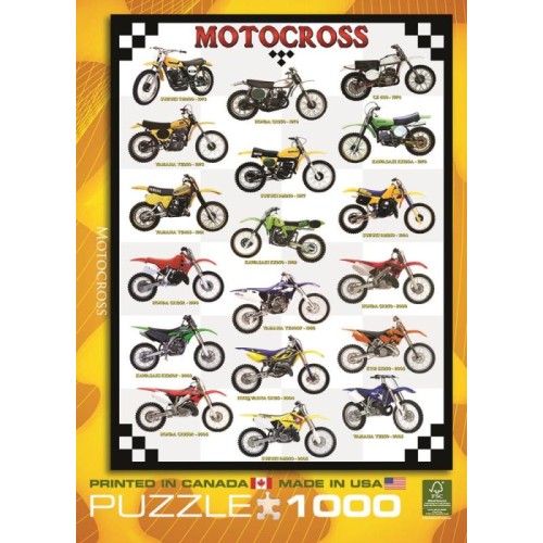 Пазл Eurographics Мотоспорт, 1000 елементів
