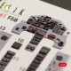 F-5B "Freedom Fighter" 3D декаль інтер'єр для комплекту Kinetic 1:48 KELIK K48041