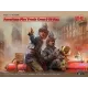 Збірна модель 1:24 Фігури американська пожежна команда (1910-ті) ICM 24006