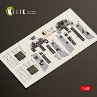 F-5B "Freedom Fighter" 3D декаль інтер'єр для комплекту Kinetic 1:48 KELIK K48041