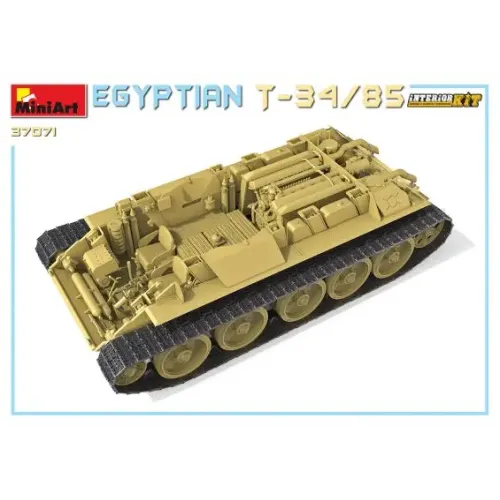 Египетский танк Т-34/85 с интерьером