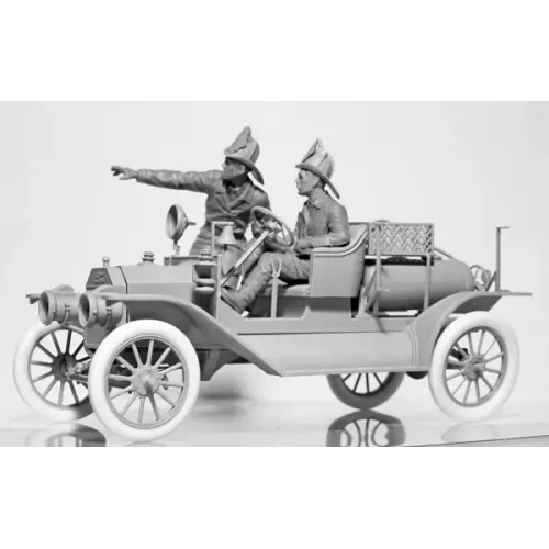 Збірна модель 1:24 Фігури американська пожежна команда (1910-ті) ICM 24006